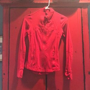 Red Lululemon Athletic Jacket